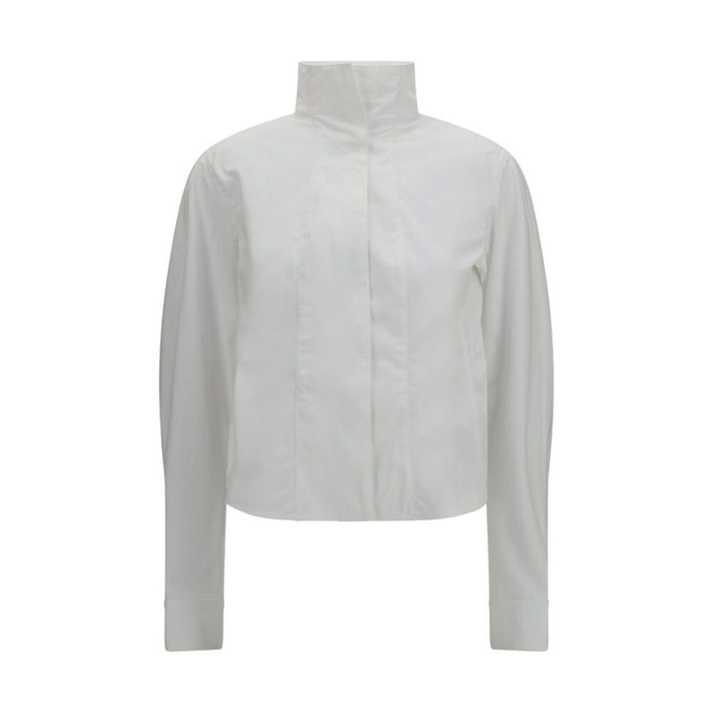 Jacquemus Women Tulipe Cotton-Poplin Shirt